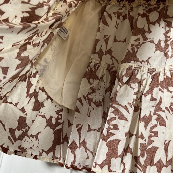 NWT Universal Thread Floral Ruffle Skirt Size Medium - Picture 8 of 13